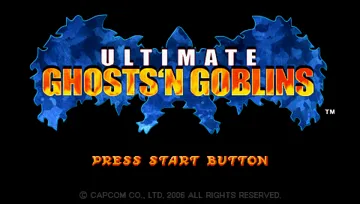 Ultimate Ghosts n Goblins (EU) screen shot title